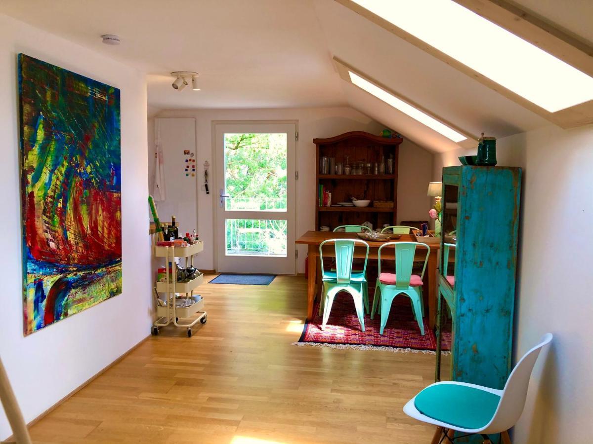 Charmante Ferienwohnung Mit Balkon Im 5-Seen-Land Hechendorf am Pilsensee Εξωτερικό φωτογραφία