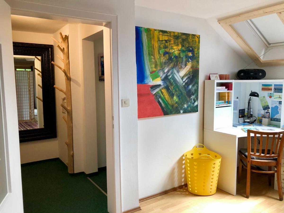 Charmante Ferienwohnung Mit Balkon Im 5-Seen-Land Hechendorf am Pilsensee Εξωτερικό φωτογραφία