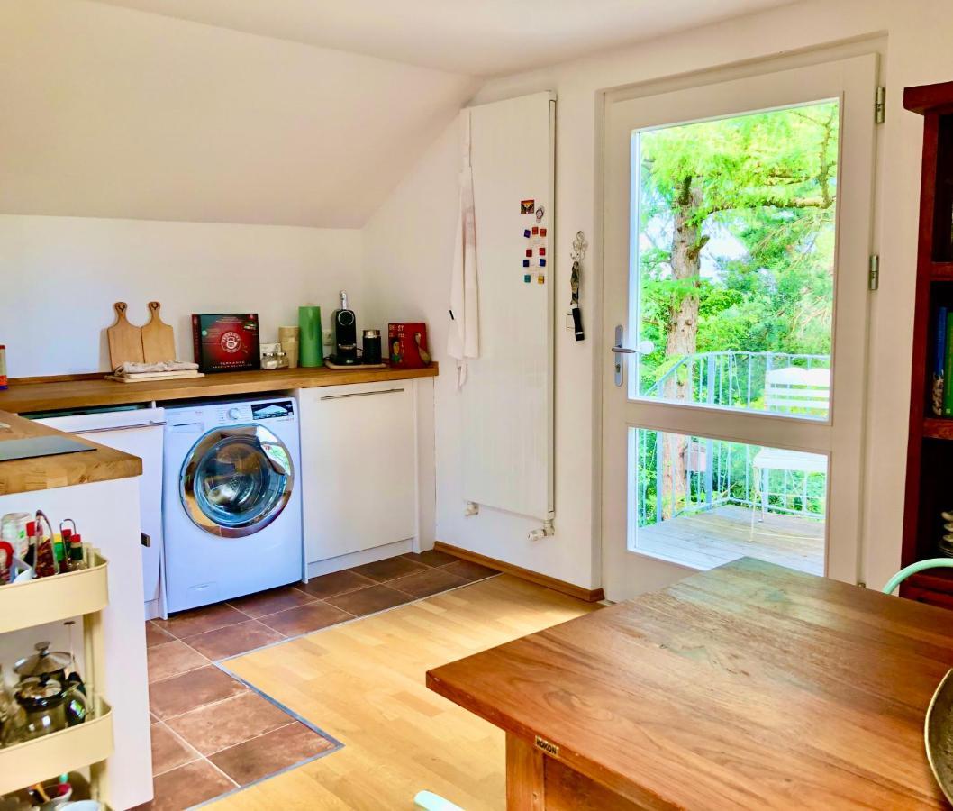 Charmante Ferienwohnung Mit Balkon Im 5-Seen-Land Hechendorf am Pilsensee Εξωτερικό φωτογραφία