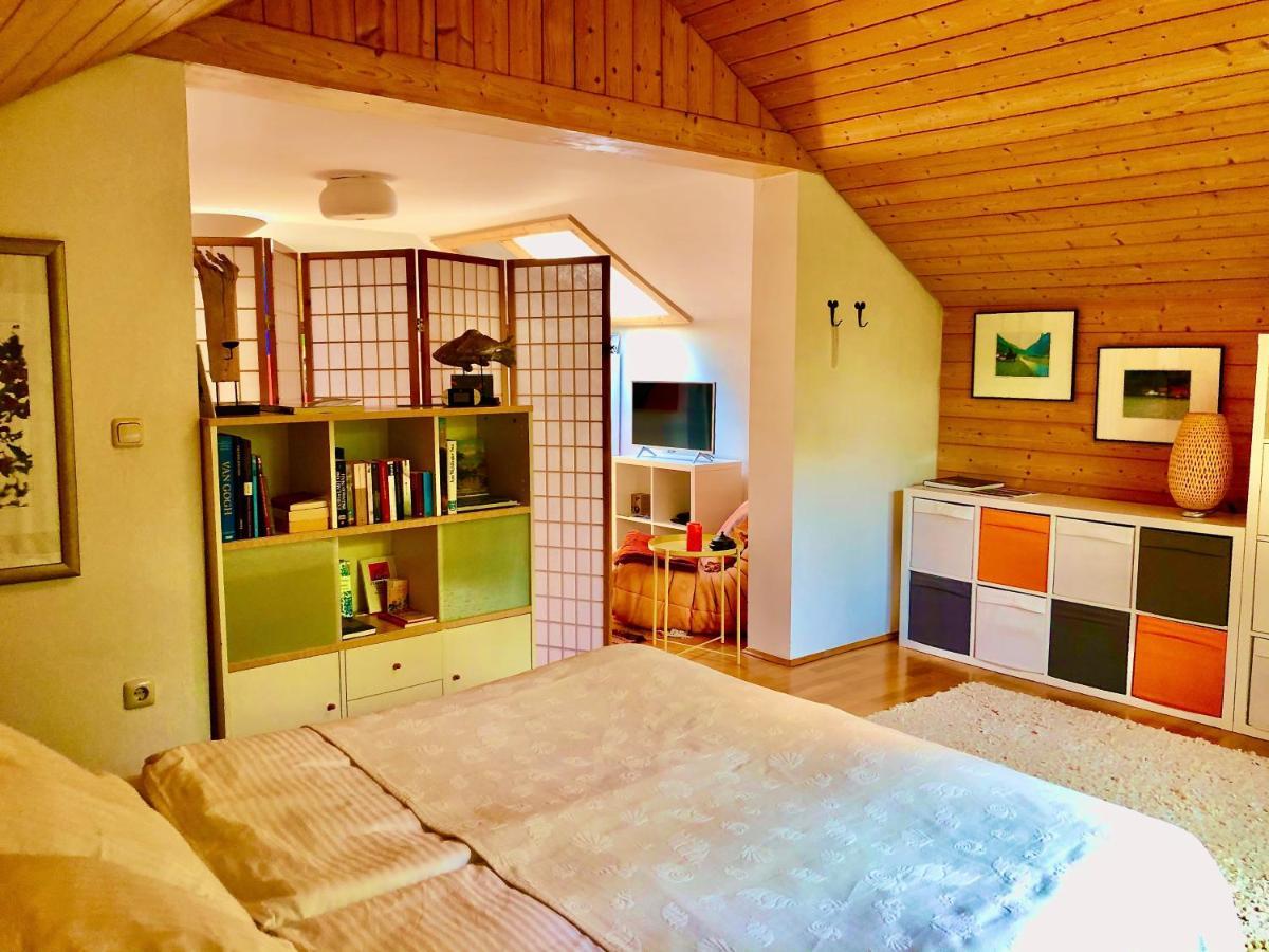 Charmante Ferienwohnung Mit Balkon Im 5-Seen-Land Hechendorf am Pilsensee Εξωτερικό φωτογραφία
