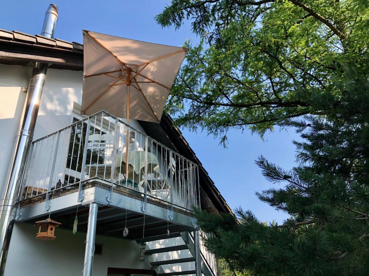 Charmante Ferienwohnung Mit Balkon Im 5-Seen-Land Hechendorf am Pilsensee Εξωτερικό φωτογραφία