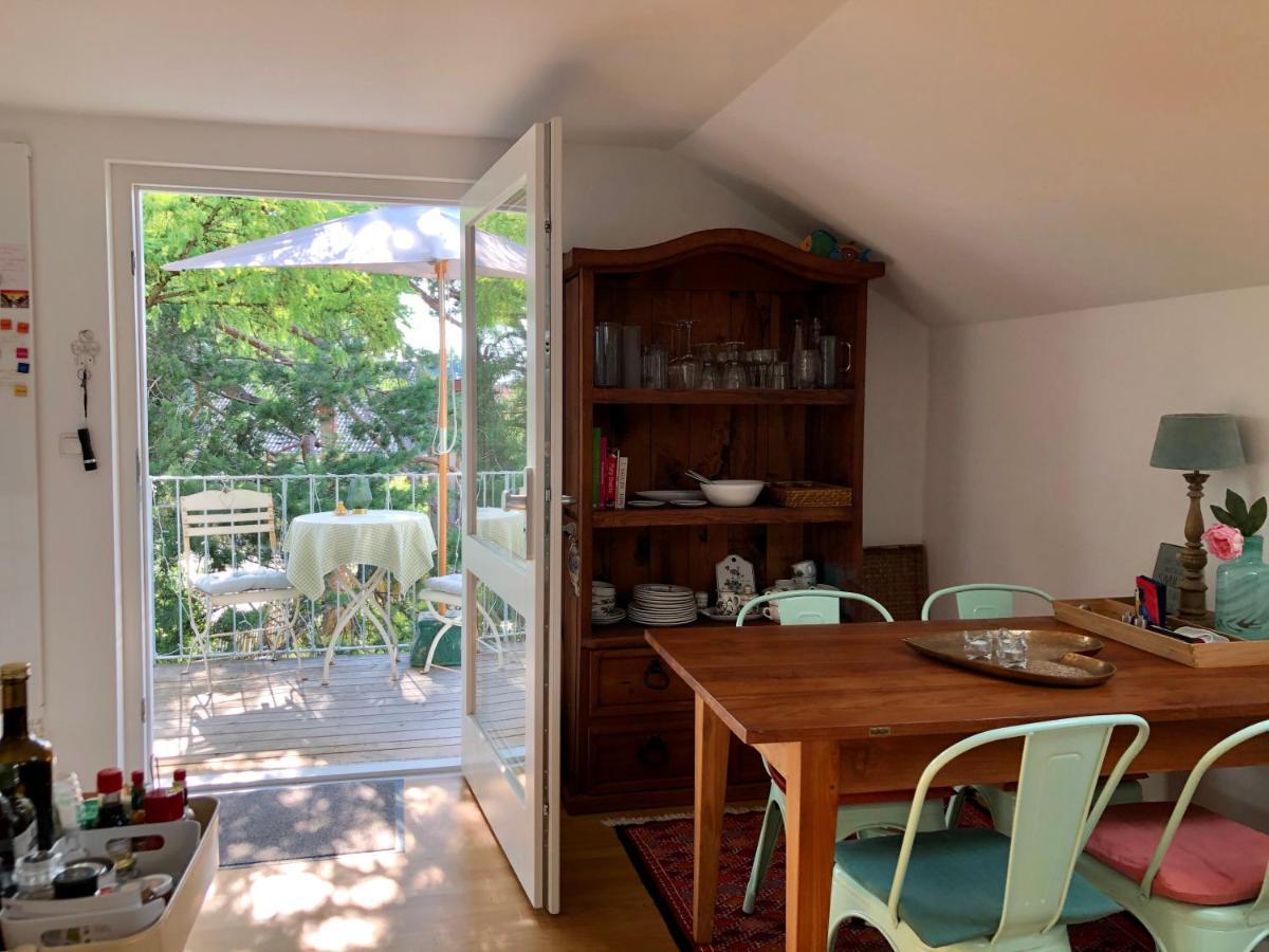 Charmante Ferienwohnung Mit Balkon Im 5-Seen-Land Hechendorf am Pilsensee Εξωτερικό φωτογραφία