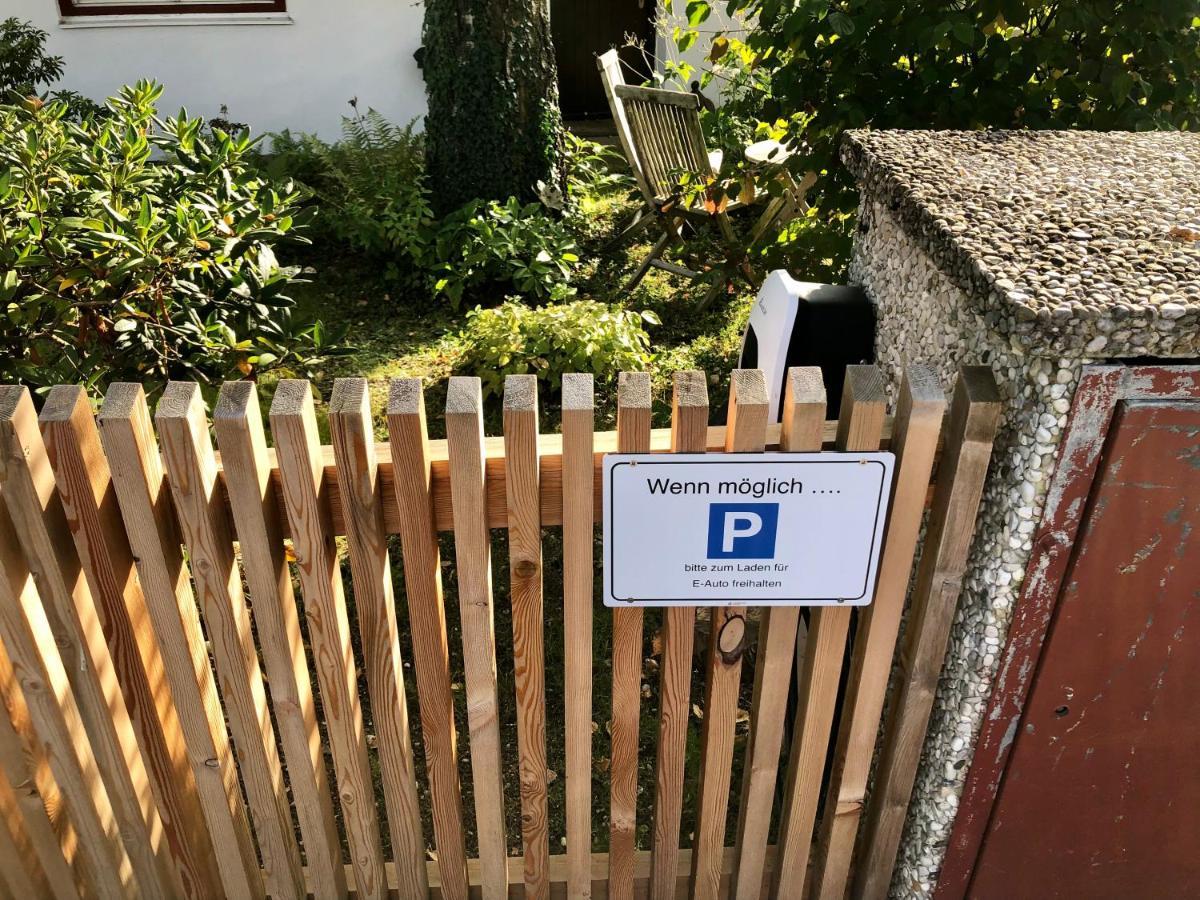 Charmante Ferienwohnung Mit Balkon Im 5-Seen-Land Hechendorf am Pilsensee Εξωτερικό φωτογραφία