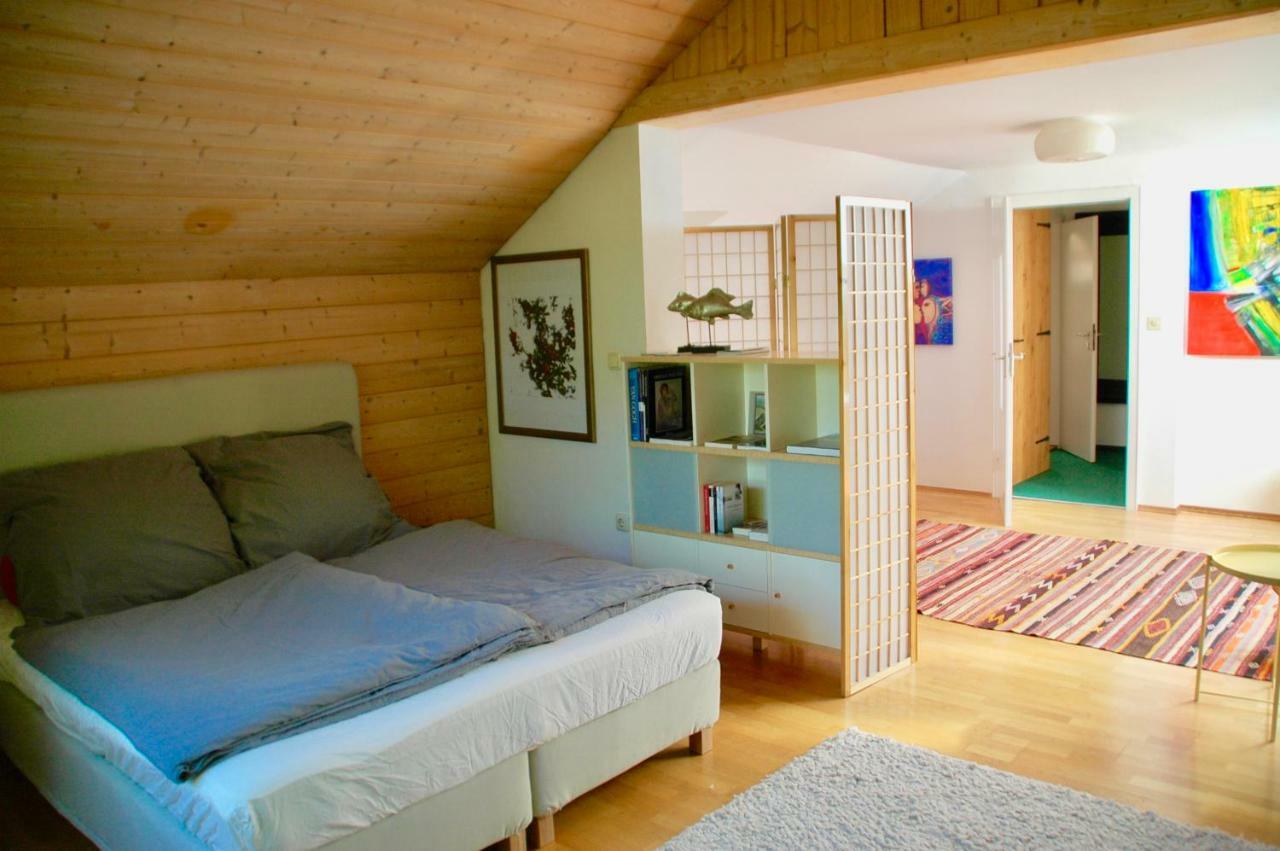 Charmante Ferienwohnung Mit Balkon Im 5-Seen-Land Hechendorf am Pilsensee Εξωτερικό φωτογραφία